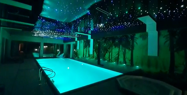 RGB水下泳池燈光