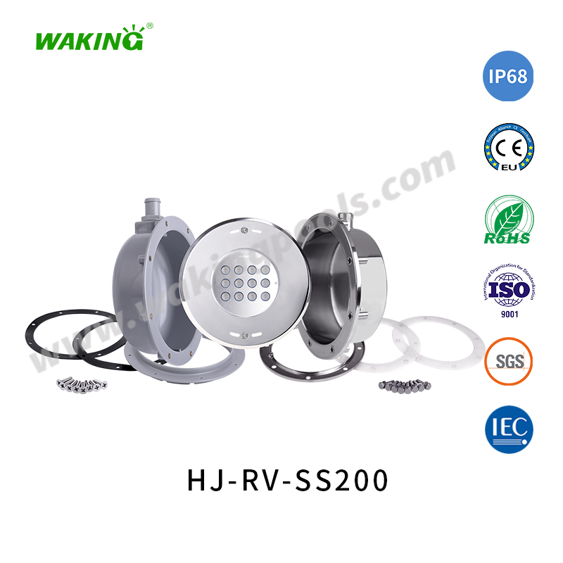 HJ-RC-SS200/HJ-RV-SS200 嵌入式LED泳池燈水下燈水底燈